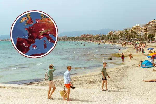 Ciudades de Europa llegan a temperaturas récord por ola de calor