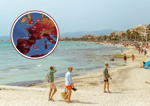 Ciudades de Europa llegan a temperaturas récord por ola de calor
