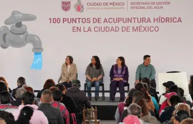 Clara Brugada apuesta por "Acupuntura Hídrica" para enfrentar sequías e inundaciones en CDMX