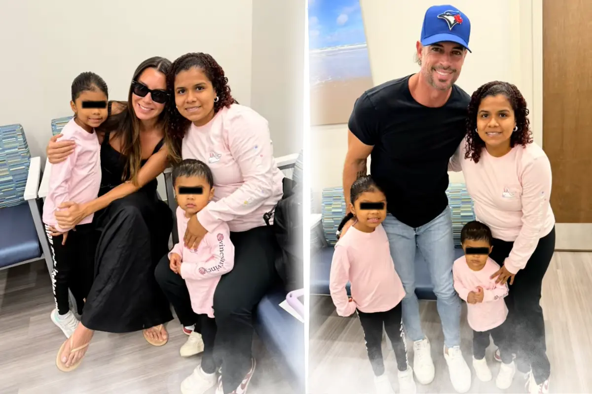 Elizabeth Gutiérrez y William Levy (Foto: Tik Tok @claritaespic / Canva)