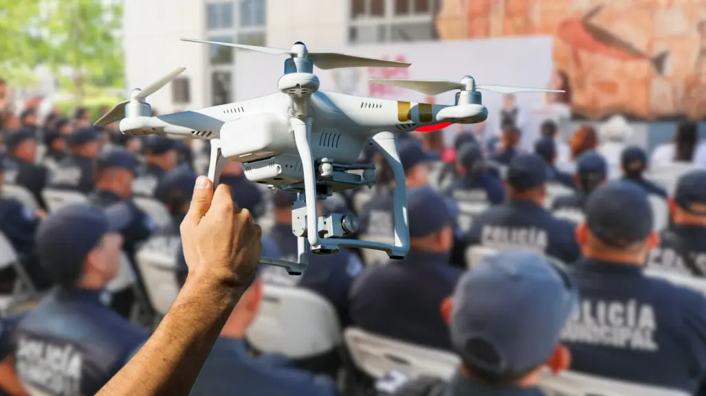 Policía Municipal de La Paz ya usa drones para vigilancia