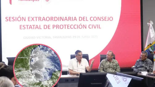 Tormenta Tropical Barry: Américo Villarreal confirma estas afectaciones en Tamaulipas hasta el momento