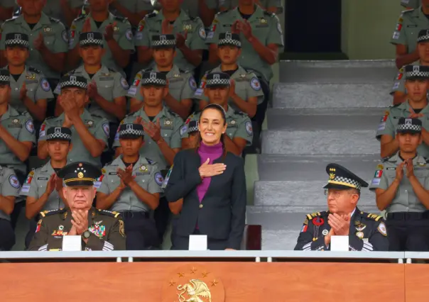 Claudia Sheinbaum celebra 6º aniversario de la Guardia Nacional