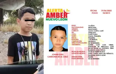Reportan a niño caminando solo en Montemorelos; señalan parecido con Johan Gael