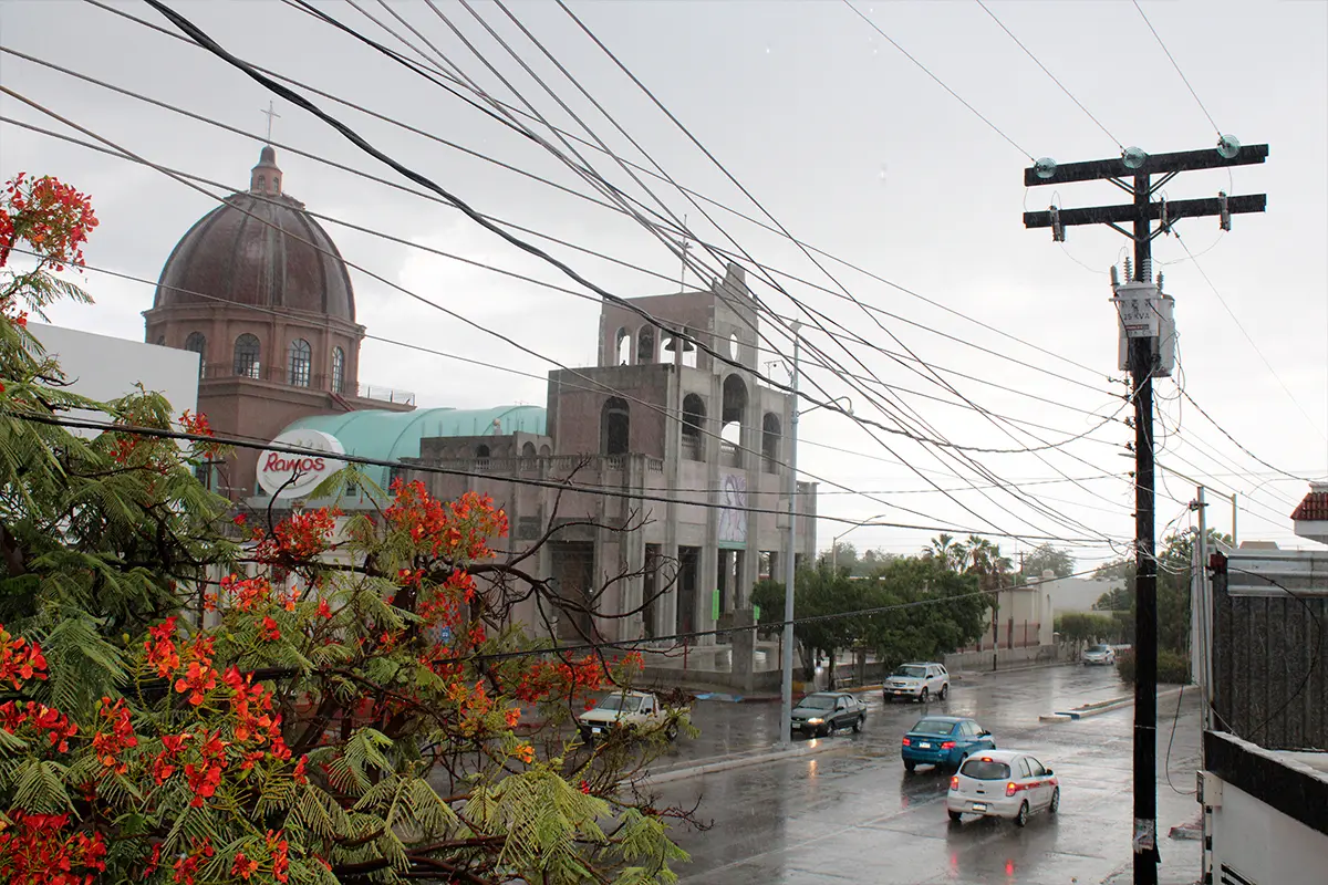 La Conagua pronostica chubascos para Baja California Sur. Foto: Modesto Peralta Delgado.