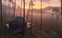 Escápate al bosque en Edomex: en este lugar hay glamping con burbujas y kayak
