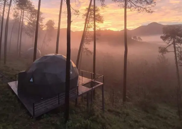 Escápate al bosque en Edomex: en este lugar hay glamping con burbujas y kayak