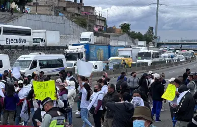 Bloqueo en la México-Puebla: vecinos de Iztapalapa paralizan autopista por desalojos