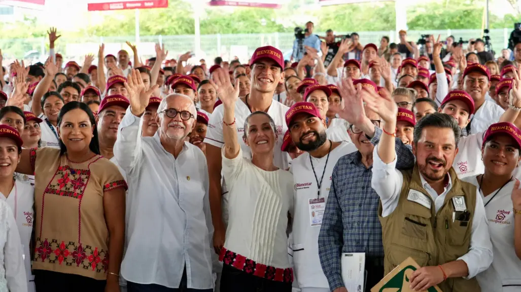 Claudia Sheinbaum impulsa salud y educación en visita a Nayarit, Michoacán y Colima