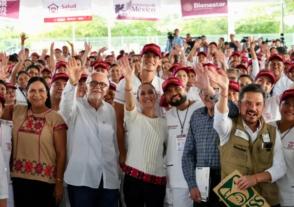 Claudia Sheinbaum impulsa salud y educación en visita a Nayarit, Michoacán y Colima