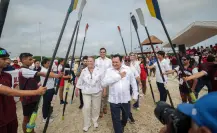 Gobierno de Yucatán entrega pista de remo en Progreso y da inicio a Olimpiada Nacional