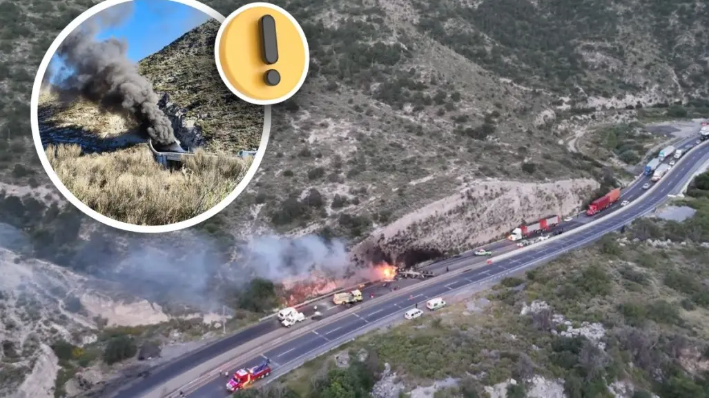 Carretera 57 en Coahuila: ¿cuántos accidentes ha habido en los Chorros en 2025?