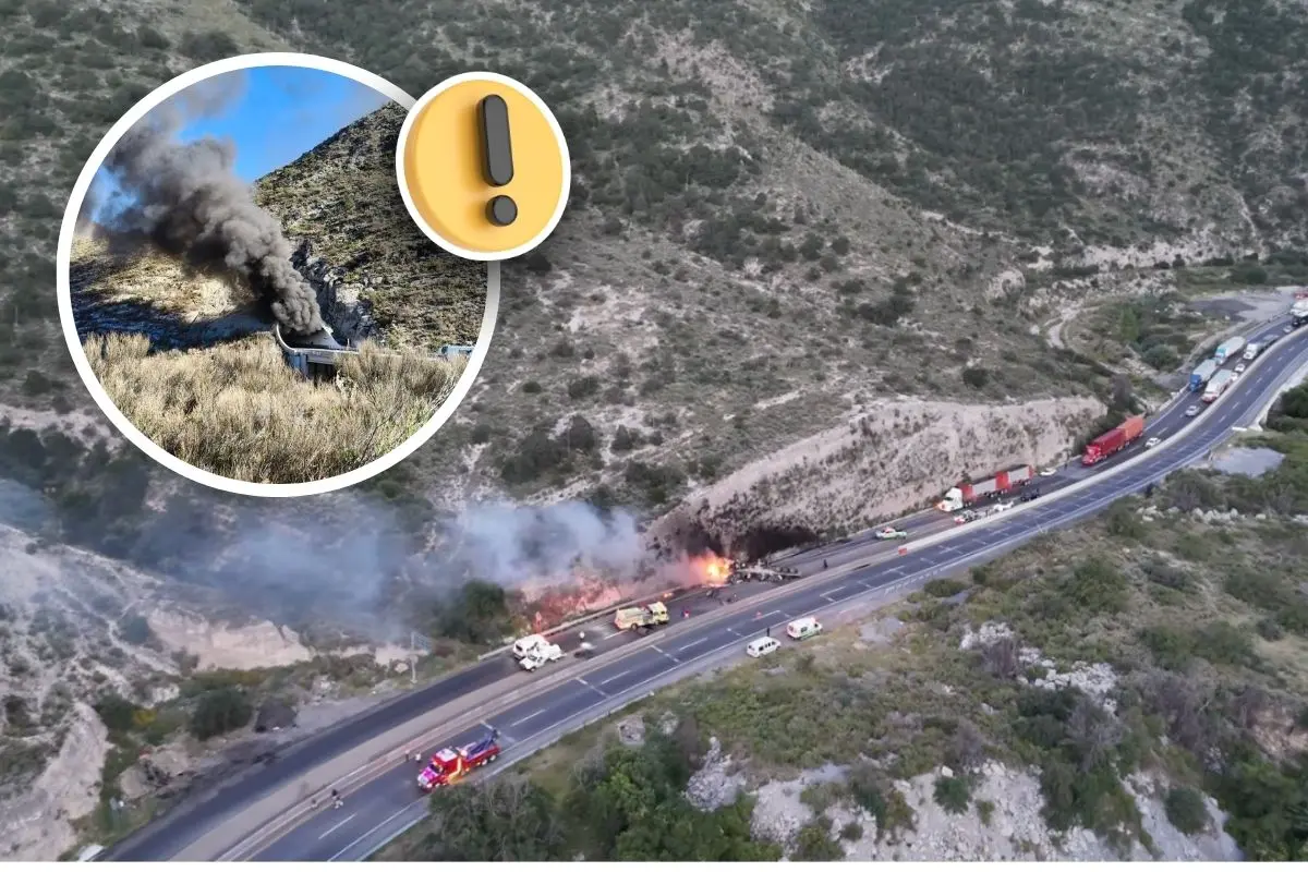 Estos accidentes han sacudido a la carretera 57 en Coahuila en lo que va del 2025 / Foto: Archivo POSTA MX | Canva
