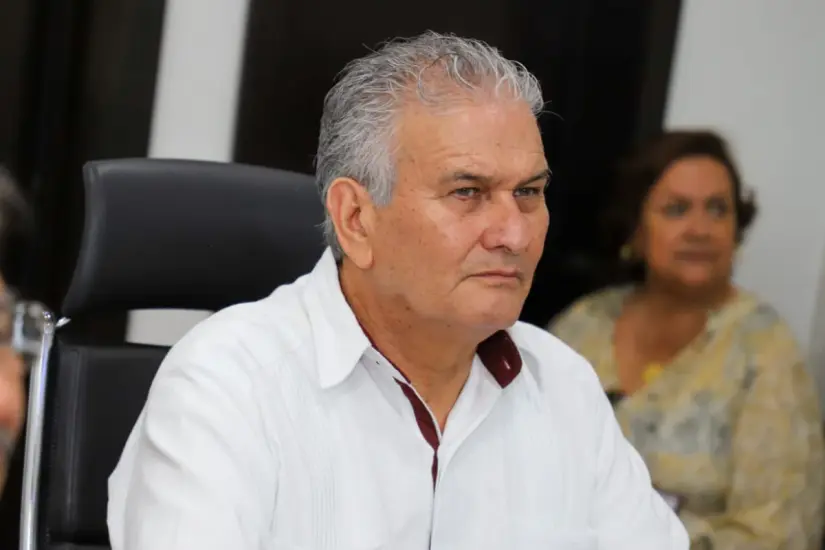 Vicente Joel Hernández Navarro, secretario de Salud de Tamaulipas. Foto: Carlos García