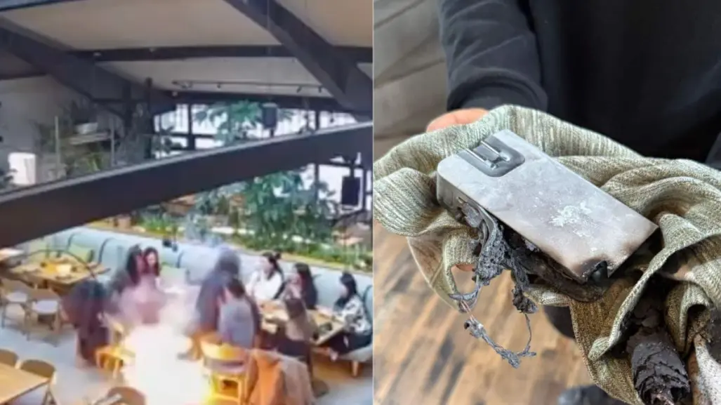 VIDEO | Batería portátil explota en restaurante del Pedregal en CDMX y genera alerta sobre su uso
