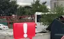 Graban a niños jugando en arroyo desbordado en El Carmen l VIDEO