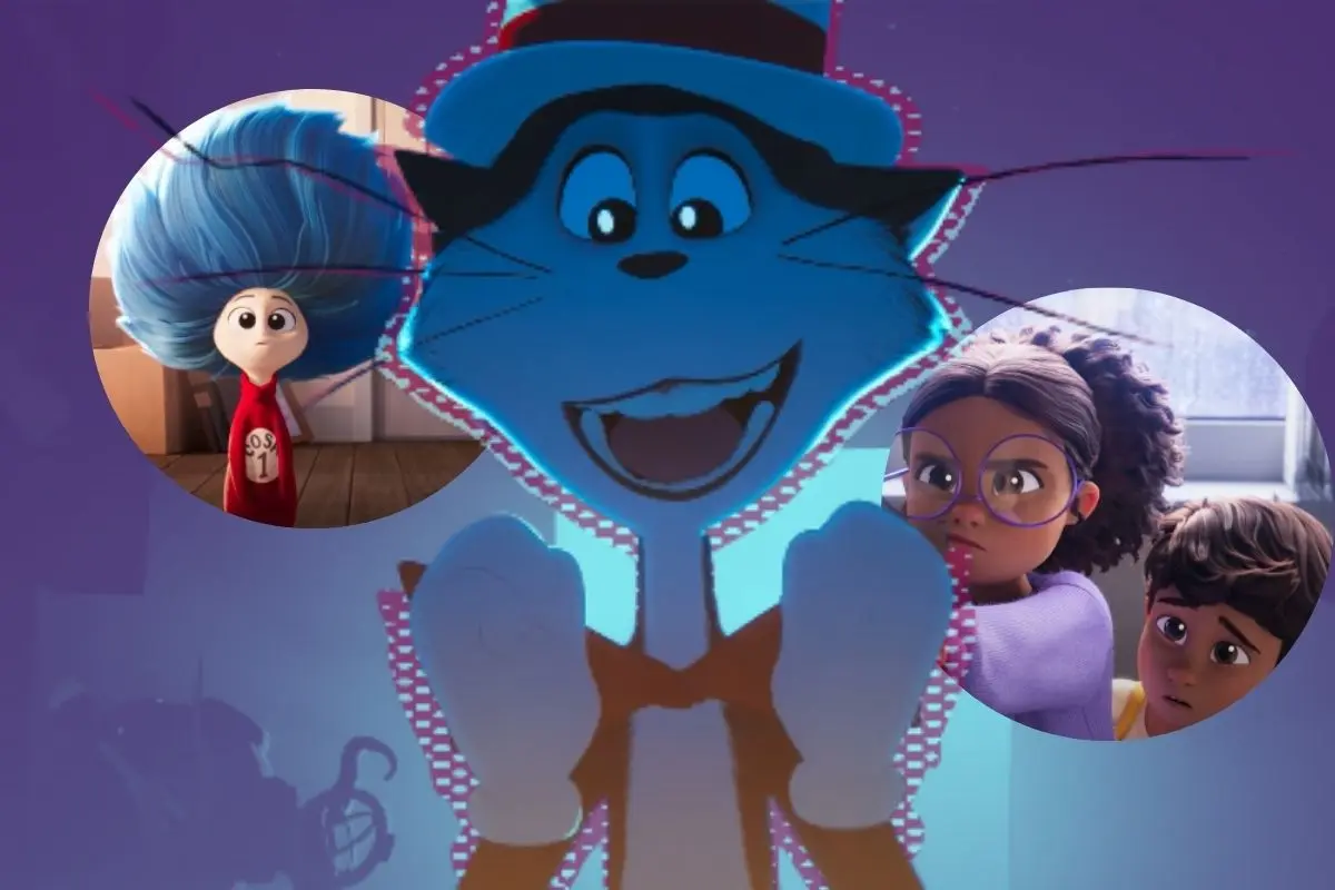 El Gato en el Sombrero es originalmente un cuento del escritor infantil Dr. Seuss. FOTO: CANVA/YouTube: Warner Bros. Pictures Latinoamérica