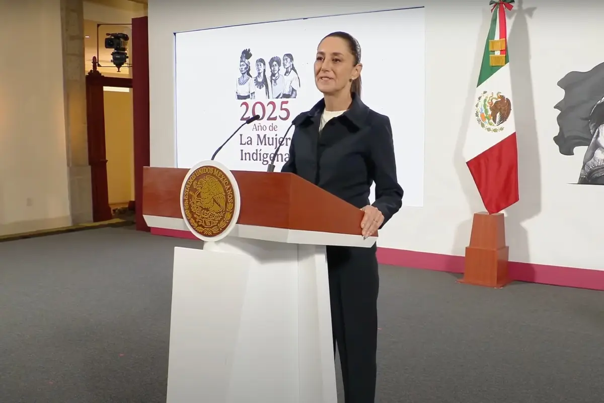 Claudia Sheinbaum en conferencia de prensa Foto: YouTube Claudia Sheinbaum