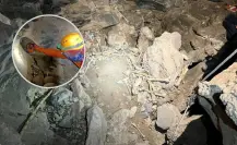 INAH rescata en cueva restos humanos en Coahuila con 500 años de antigüedad