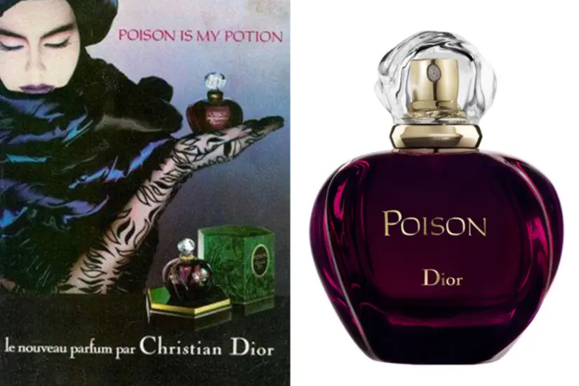 Durante los años 80, el perfume floral emergió como un favorito indiscutible entre mujeres con un estilo sofisticado y distintivo. Foto: Christian Dior