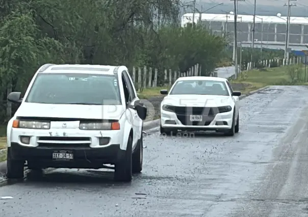 Presunta privación de la libertad en García: hallan camioneta abandonada en el Libramiento Noroeste