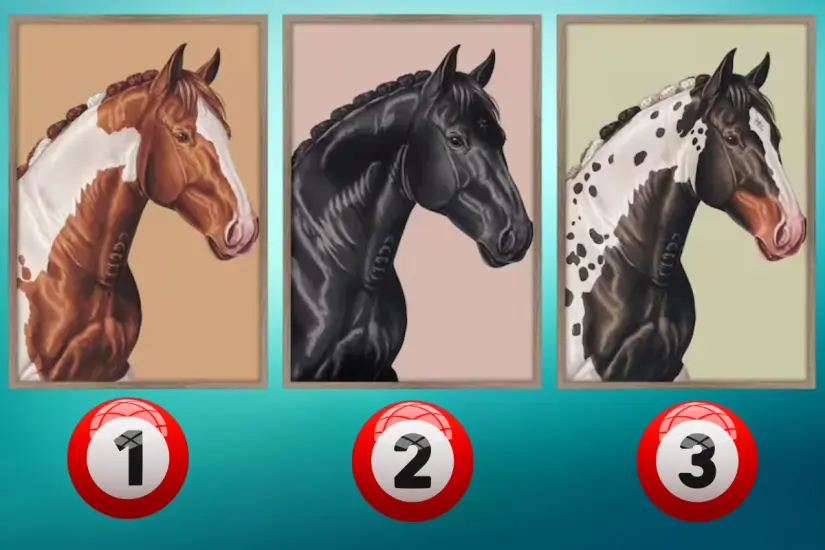 Selecciona uno de estos tres caballos y sorpréndete al conocer un rasgo único de tu personalidad que te define. Foto: Canva
