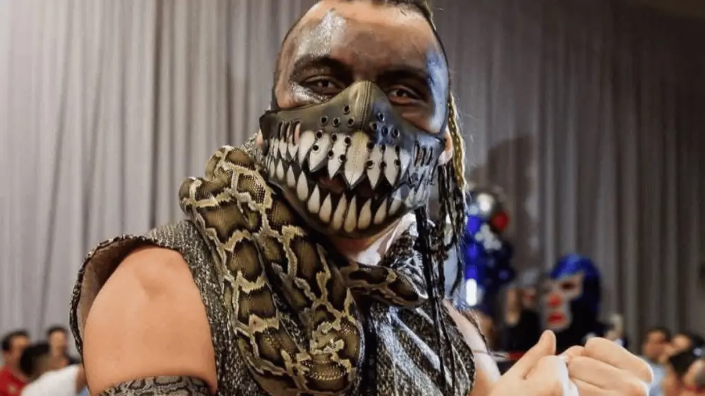 La serpiente pitón que le robaron a Engendro, el luchador regio, sigue sin aparecer