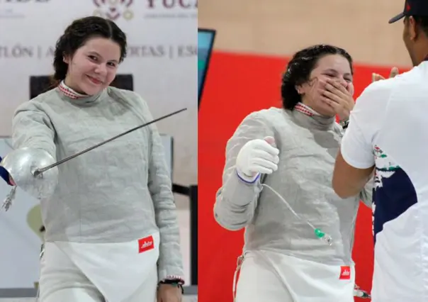 Por primera vez, esgrima de BCS gana el oro en Olimpiada Nacional 2025