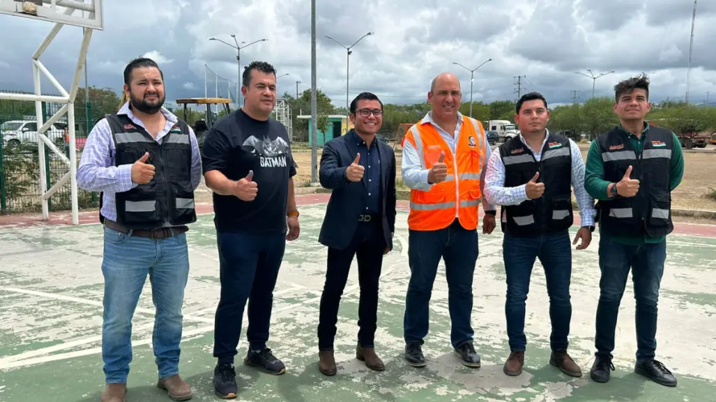 Félix Arratia arranca rehabilitación de unidad deportiva en Juárez