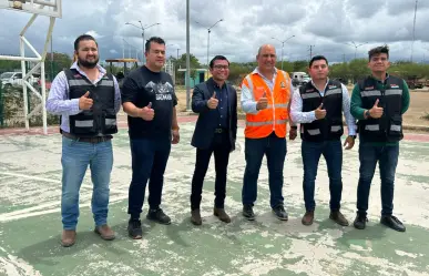 Félix Arratia arranca rehabilitación de unidad deportiva en Juárez