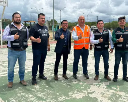 Félix Arratia arranca rehabilitación de unidad deportiva en Juárez