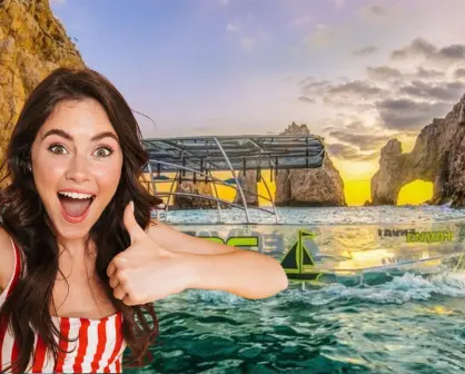 Haz este tour en lancha transparente al Arco de Los Cabos por menos de 700 pesos