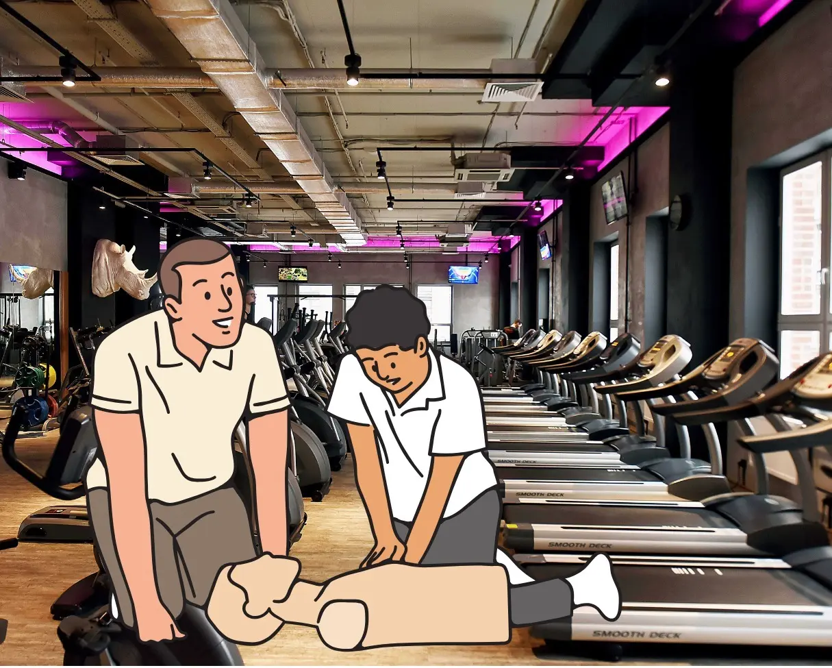 Esta propuesta incluye que Protección Civil establezca protocolos obligatorios de atención médica básica para gimnasios. Foto: Canva.