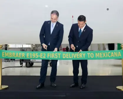 Mexicana recibe su primer avión Embraer E190-E2