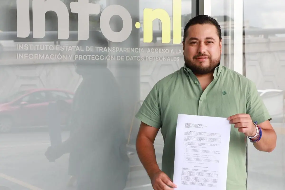 Miguel Lechuga presentó un recurso de revisión ante el Instituto Estatal de Transparencia, Acceso a la Información y Protección de Datos personales. Foto: Miguel Lechuga