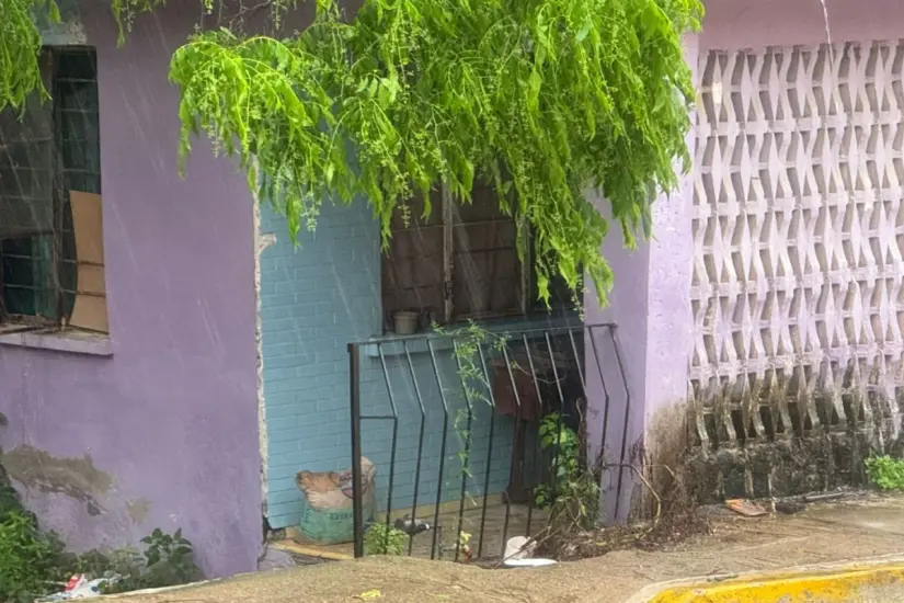 Domicilio de la persona encontrada sin vida | Foto: FB