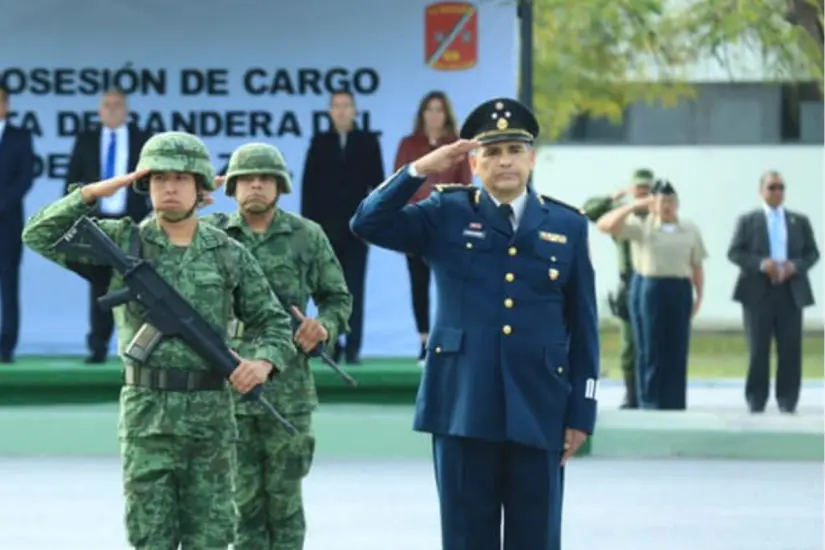 Carlos Arturo Pancardo Escudero ha ocupado cargos militares relacionados con Tamaulipas. Foto: Carlos García