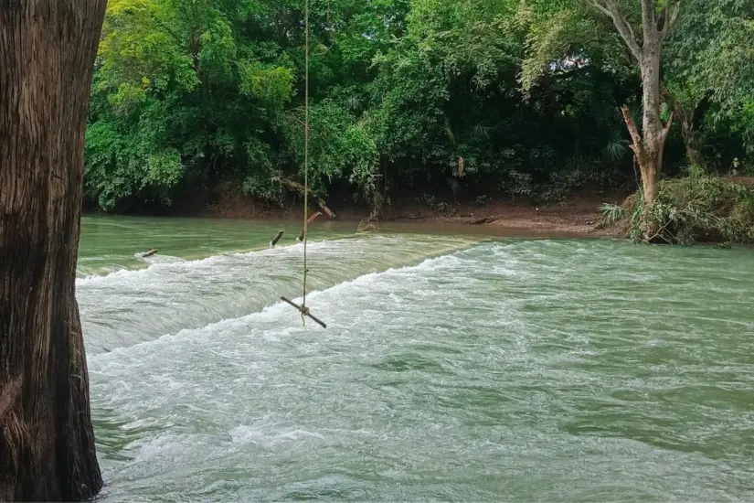 Podrás disfrutar de una tarde padrísima en este río | Foto: FB Rancho San Manuel Xicoténcatl 