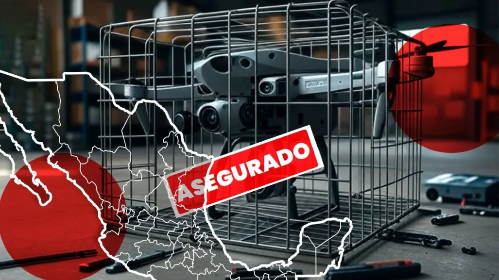 Sedena decomisa 39 drones en actos delictivos en flagrancia