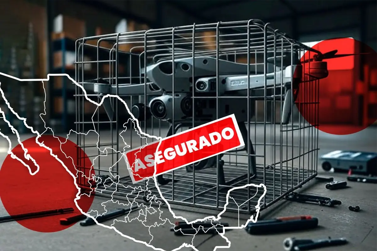 Sedena aseguró drones Foto: Canva