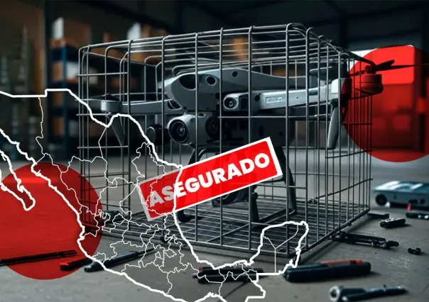 Sedena decomisa 39 drones en actos delictivos en flagrancia