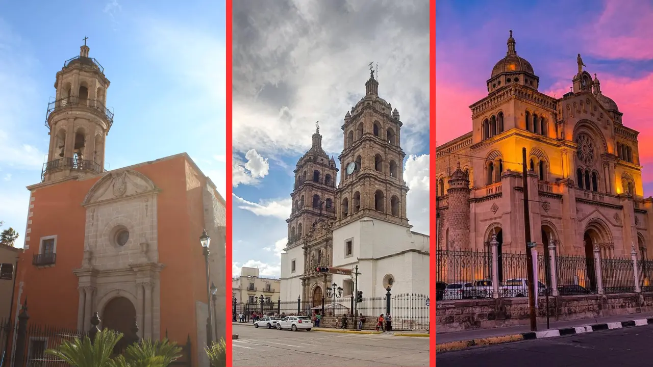 Durango resalta por sus templos emblemáticos. Foto: Especial.