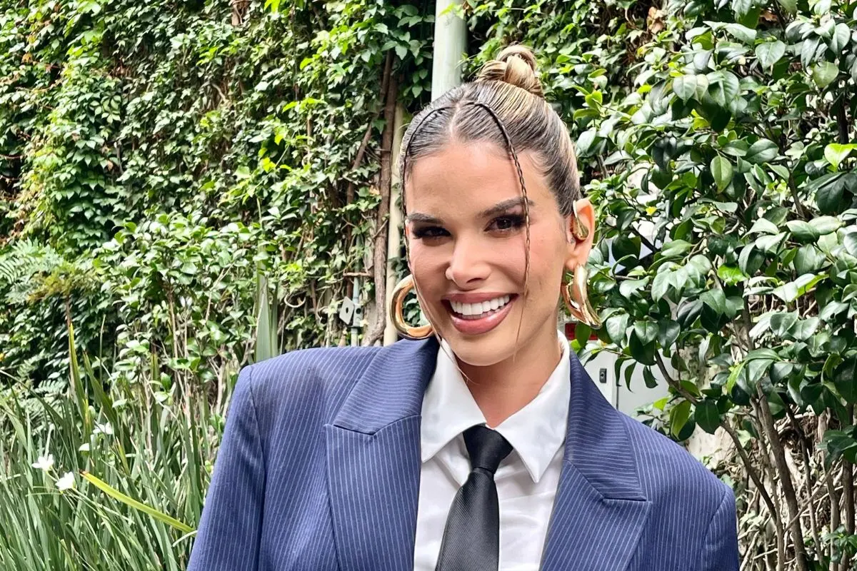 Marie Claire Harp está muy sorprendida ante la revelación de FACUNDO como primer habitante de LCDLFMX 2025 (CRÉDITO FOTO: LUIS ORTEGA)