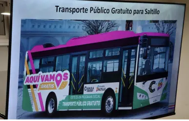 Transporte en Saltillo; Aquí Vamos Gratis, ¿cómo será la entrega de tarjetas?