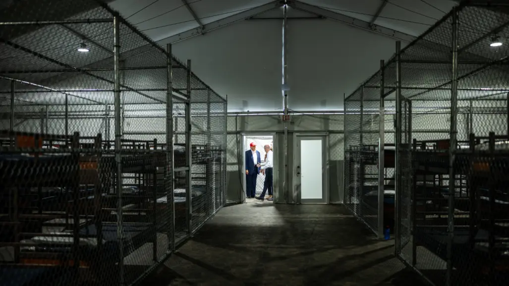 Así es Alligator Alcatraz la nueva cárcel para migrantes en EU rodeada de caimanes | VIDEO