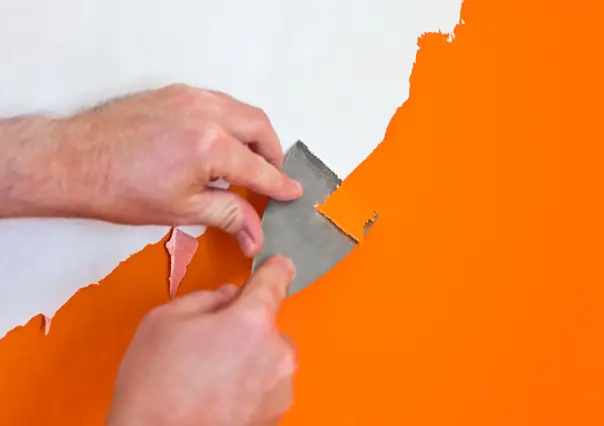 Así puedes reparar la pintura descarapelada de tu pared sin mucho esfuerzo ni dinero