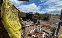 José Luis pide ayuda para protegerse de las lluvias 