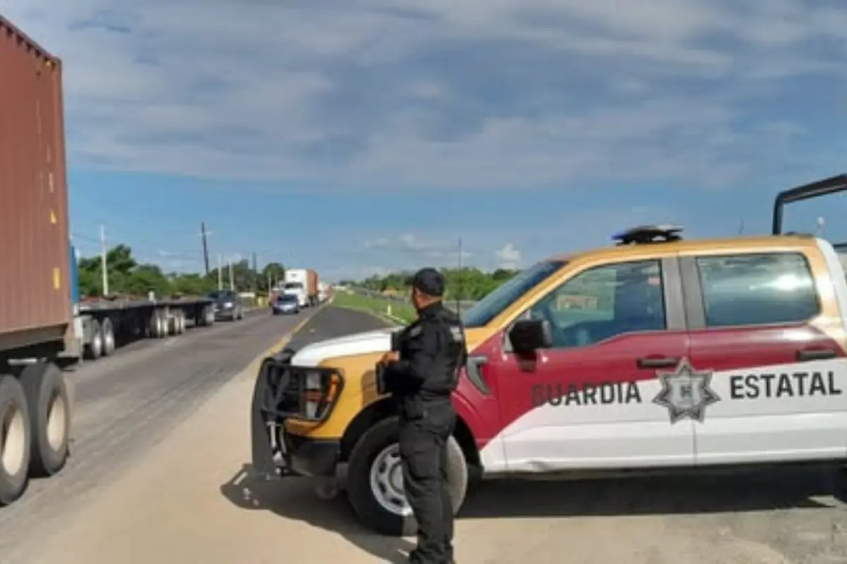 Carretera habilitada Tampico - Mante | Foto: FB