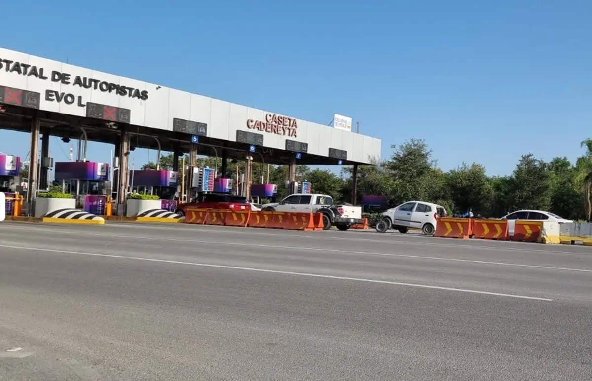 Desde el centro de Monterrey se puede llegar a la caseta Cadereyta - Reynosa en aproximadamente 1 hora. Foto: Julio Montoya