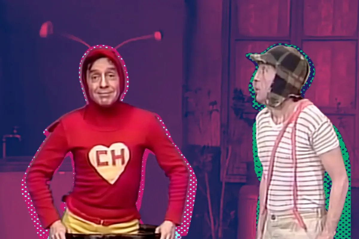 El Chavo del 8 y El Chapulín Colorado tuvieron un capítulo especial gracias a Chespirito. FOTO: CANVA/IG: @lavecindaddechespirito/Televisa